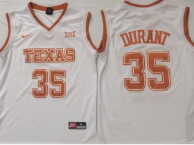 Texas Longhorns #35 Kevin Durant White College Basketball Jersey