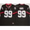 NCAA Georgia Bulldogs #99 Jordan Davis Black Untouchable Jersey