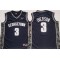NCAA Georgetown Hoyas #3 Allen Iverson Navy College Basketball Jersey