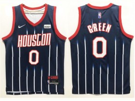 Houston Rockets #0 Jalen Green Navy 2021/22 City Edition Swingman Jersey