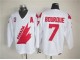 1991 Canada Cup Team Canada #7 Ray Bourque CCM Vintage Jersey - Red/White