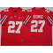 NCAA Ohio State Buckeyes #27 Eddie George Red College Football Jersey