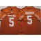 NCAA Texas Longhorns #5 Bijan Robinson Orange College Football Jersey