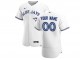 Custom Toronto Blue Jays Flex Base Jersey - White/Royal/Light Blue/Gray 