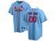 Custom Washington Nationals Cool Base Jersey - White/Red/Navy/Light Blue