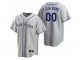 Custom Colorado Rockies Cool Base Jersey - Purpl/White/Gray 