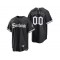 Custom Chicago White Sox Black City Connect Cool Base Jersey