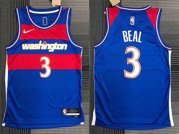 Washington Wizards Blue City Edition Fastbreak Replica Jersey