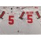 Ohio State Buckeyes #5 Garrett Wilson White Jersey