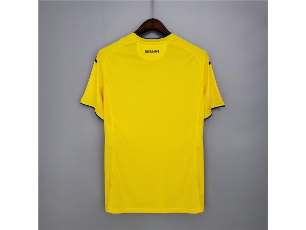 Ukraine Blank Home Soccer Jersey