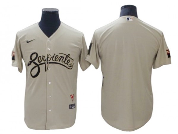 Arizona Diamondbacks Blank Sand City Connect Cool Base Jersey