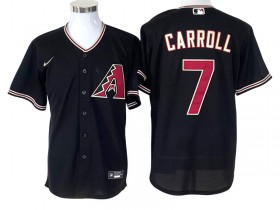 Arizona Diamondbacks #7 Corbin Carroll Black Cool Base Jersey