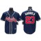 Atlanta Braves #23 Michael Harris II Navy Alternate Cool Base Jersey