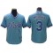 Atlanta Braves #3 Dale Murphy Light Blue Cooperstown Collection Cool Base Jersey