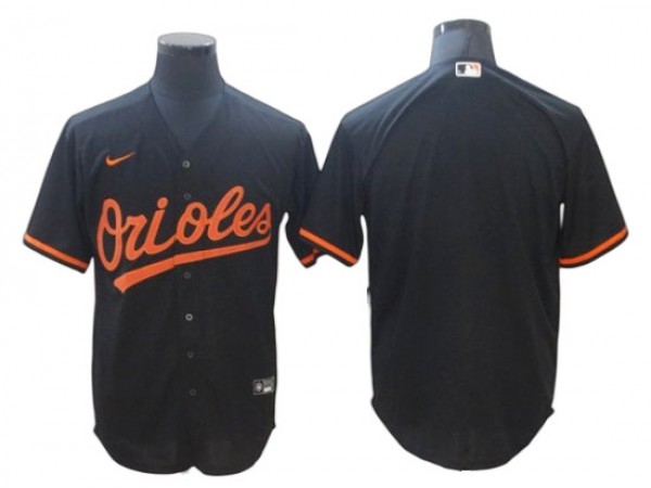 Baltimore Orioles Blank Black Alternate Cool Base Jersey