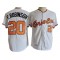 Baltimore Orioles #20 Frank Robinson 1971 White Throwback Jersey