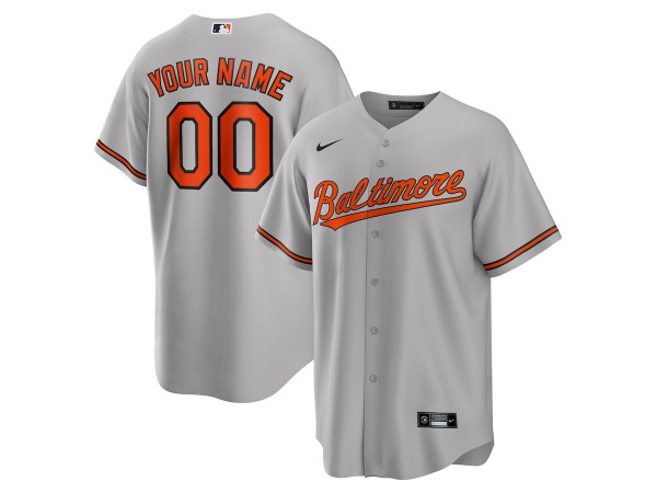 Custom Baltimore Orioles Cool Base Jersey