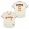 Baltimore Orioles #5 Brooks Robinson 1970 Cream Throwback Jersey