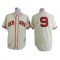 Boston Red Sox #9 Ted Williams Cream Throwback Jersey