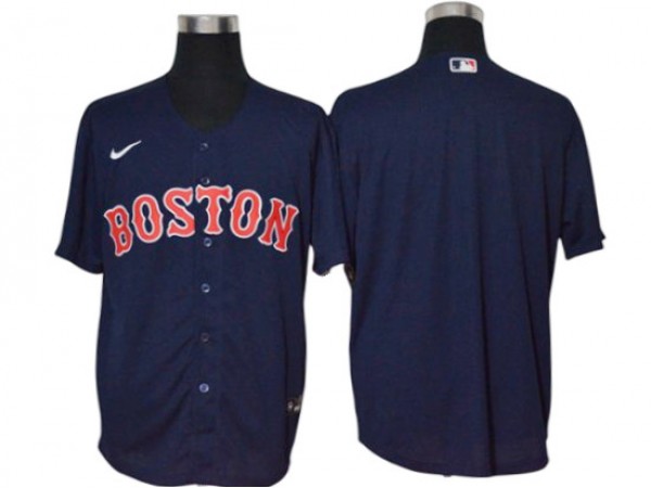 Boston Red Sox Blank Navy Alternate Cool Base Jersey