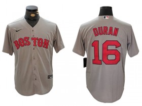 Boston Red Sox #16 Jarren Duran Gray Limited Jersey