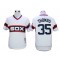 Chicago White Sox #35 Frank Thomas White 1983 Throwback Jersey