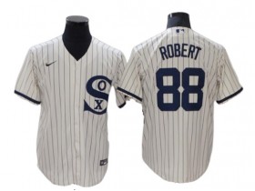 Chicago White Sox #88 Luis Robert White Field of Dreams Cool Base Player Name Jersey