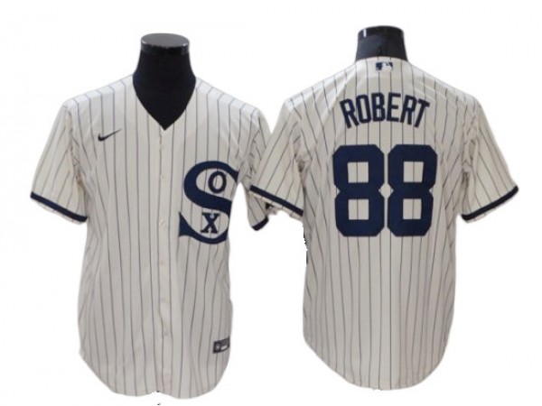 Chicago White Sox #88 Luis Robert White Field of Dreams Cool Base Player Name Jersey