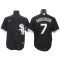 Chicago White Sox #7 Tim Anderson Black Alternate Cool Base Jersey