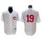 Cincinnati Reds #19 Joey Votto White at Field Of Dreams Game Jersey