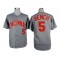 Cincinnati Reds #5 Johnny Bench Gray 1969 Throwback Jersey