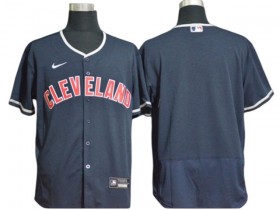 Cleveland Guardians Blank Navy Alternate Flex Base Jersey