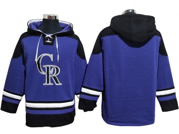 Colorado Rockies Purple Pullover Hoodie