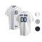 Custom Detroit Tigers Cool Base Jersey - White/Gray/Navy