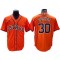 Houston Astros #30 Kyle Tucker Orange Alternate Cool Base Jersey