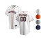 Custom Houston Astros Cool Base Jersey - Orange/White/Gray/Navy 