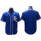 Kansas City Royals Blank Royal Blue Cool Base Jersey