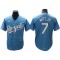 Kansas City Royals #7 Bobby Witt Jr. Light Blue Cool Base Jersey