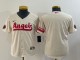 Los Angeles Angels Blank Cream City Connect Cool Base Jersey