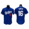 Los Angeles Dodgers #16 Will Smith Royal Alternate Flex Base Jersey