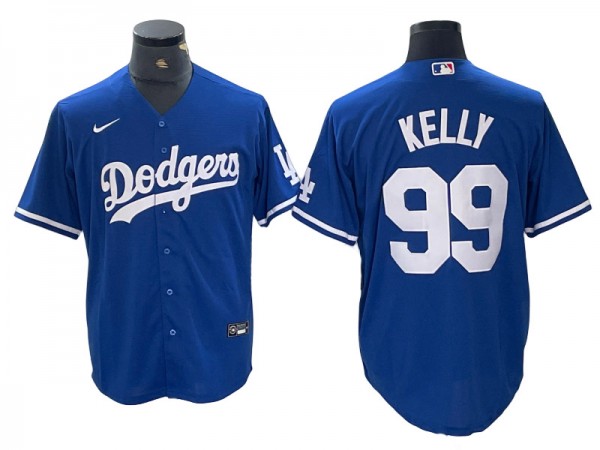 Los Angeles Dodgers #99 Joe Kelly Royal Cool Base Jersey