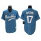 Los Angeles Dodgers #17 Shohei Ohtani Light Blue Alternate Cooperstown Collection Jersey