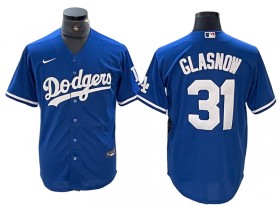 Los Angeles Dodgers #31 Tyler Glasnow Royal Cool Base Jersey