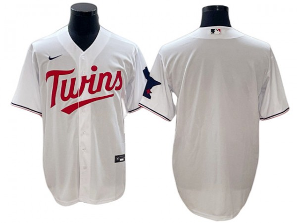 Minnesota Twins Blank White Home Cool Base Jersey