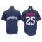 Minnesota Twins #25 Byron Buxton Navy Alternate Cool Base Jersey