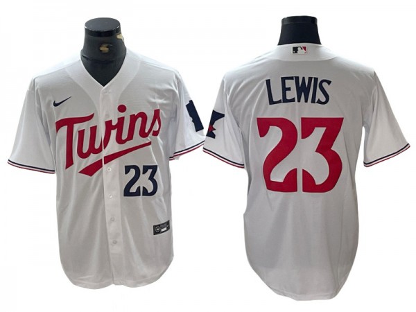 Minnesota Twins #23 Royce Lewis White Limited Jersey