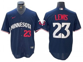 Minnesota Twins #23 Royce Lewis Navy Alternate Limited Jersey