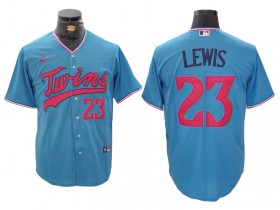 Minnesota Twins #23 Royce Lewis Light Blue Limited Jersey