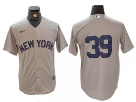 New York Yankees #39 Jose Trevino Gray Away Jersey