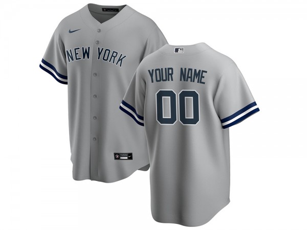 Custom New York Yankees Cool Base Jersey